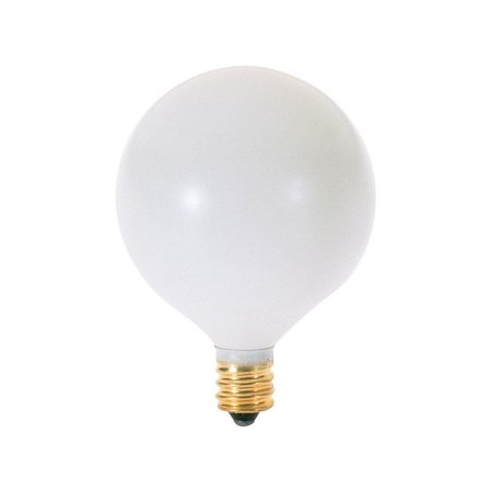 SATCO 25 W G16.5 Decorative Incandescent Bulb E12 (Candelabra) Soft White 2 pk S3753